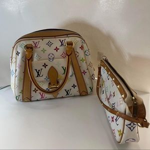 Selling “2” Louis Vuitton Murakami White Multicolored